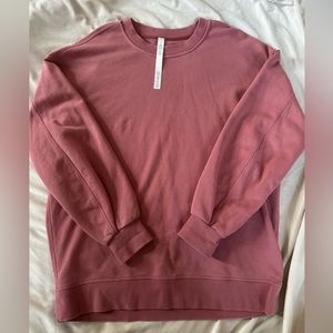 Lululemon- Perfectly Oversized Crew- size 6
